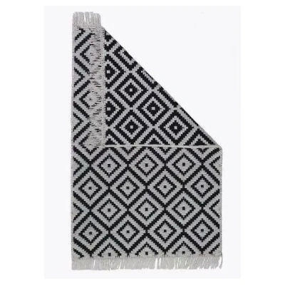 Коврик Kilim Gold, 60x120 см, серый-черный, Турция U57631