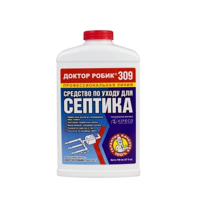Средство для септиков 309 (К-37), 798 мл купить в отделе магазина Экономстрой
