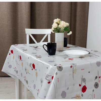 Клеенка Camelia, ПВХ, на нетканной основе, 140 см, Россо купить в отделе магазина Экономстрой