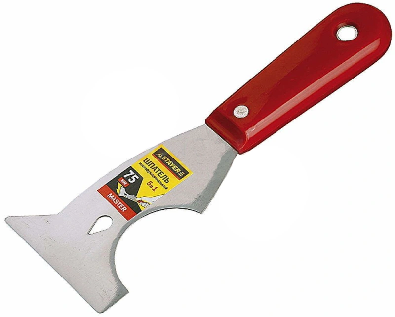 Шпатель 75 мм многофункциональный "STAYER "MASTER" 10031 купить в отделе Шпатели фасадные магазина Экономстрой