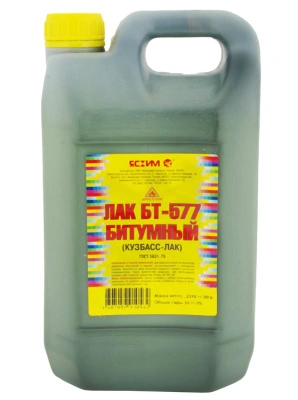 Лак битумный БТ-577 Ясхим 5л купить в отделе магазина Экономстрой