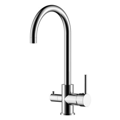 Смеситель для кухни с высоким изливом под фильтр, картридж 35 мм ROSSINKA Z35-28 