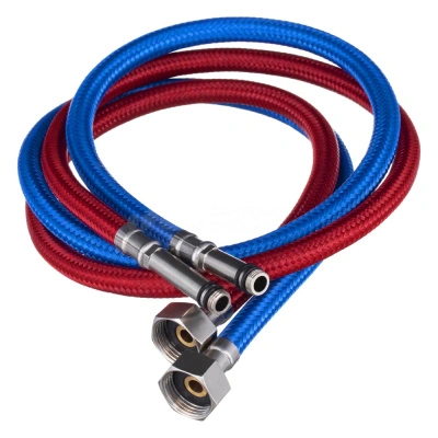 Подводка для смесителя Славен нейлон штуцер 60/70 мм 0,5 м (пара) купить в отделе магазина Экономстрой