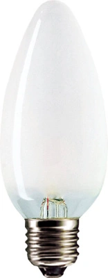 Лампа накаливания Philips свеча матовая StandardB35 FR 40W E27 390lm 3000К, 871150005646750