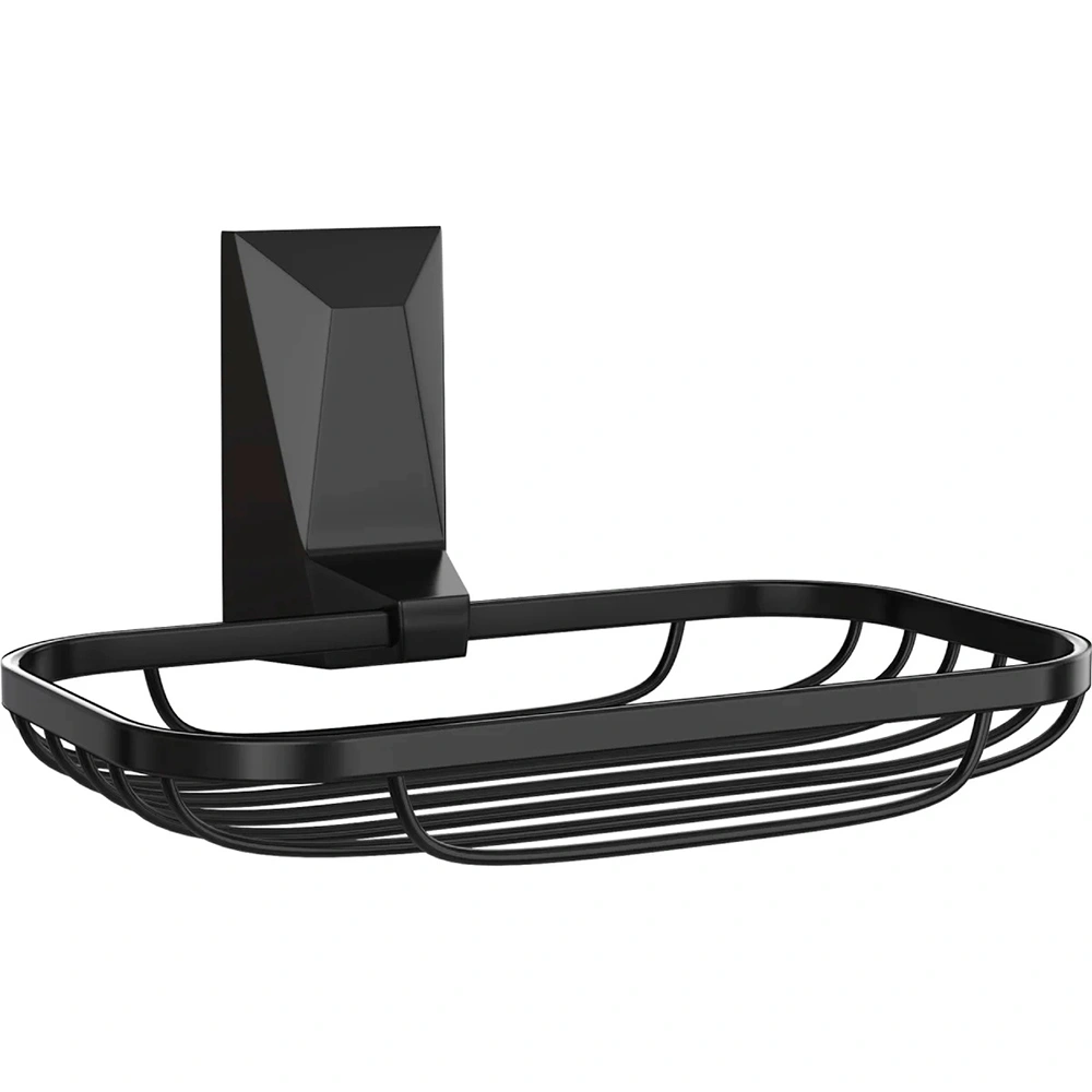 Мыльница-решетка для ванной Kleber Ice Black KLE-ICE040BL купить в отделе Мыльницы магазина Экономстрой
