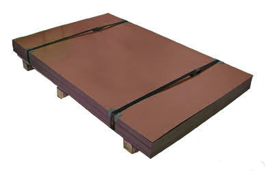 Лист гладкий полиэстер 0,5х1250х2000мм шоколадно-коричневый RAL-8017