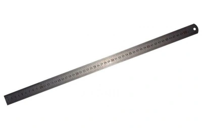 Линейка измерительная 500х28 мм металлическая FIT 19005