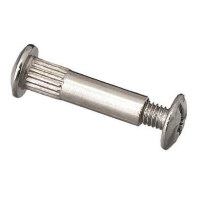 Стяжка мебельная, межсекционная 8x30 мм, никель 4 шт купить в отделе магазина Экономстрой