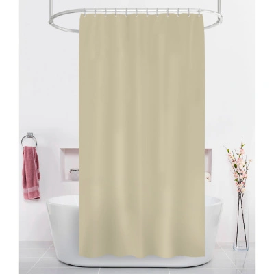 Штора для ванн PEVA GX003-BE, бежевая, 180х180 см купить в отделе магазина Экономстрой
