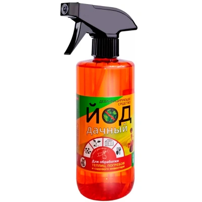 Йод Дачный средство дезинфицирующее Ортон, спрей, 500 мл купить в отделе магазина Экономстрой