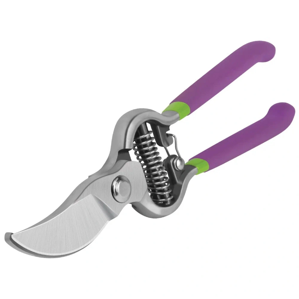 Секатор с коваными изогнутыми лезвиями, 21 см (18 мм) купить в отделе Секаторы, кусторезы, ножницы газонные магазина Экономстрой