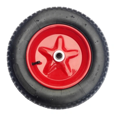 Колесо 3.25 (350 мм) втулка D 20 с подшипником, для двухколесной тачки купить в отделе магазина Экономстрой