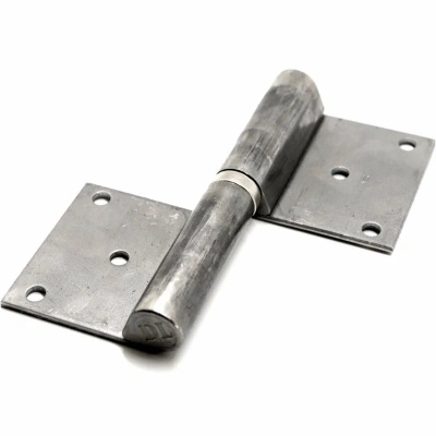 Петля гаражная на площадке, под крепеж, левая, 140х20х47 мм купить в отделе магазина Экономстрой