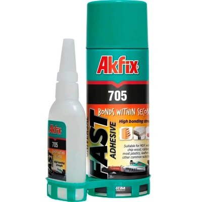 Набор для экспресс склеивания Akfix 705 AN705_65, 65 гр+200 мл купить в отделе магазина Экономстрой