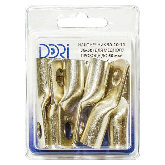 картинка Наконечник медный луженый JG-50, 50 мм², 6 шт от магазина Экономстрой