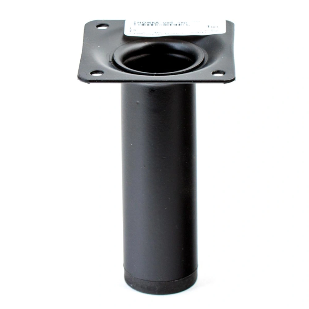 картинка Ножка мебельная, черный, 30x100 мм, 1 шт от магазина Экономстрой