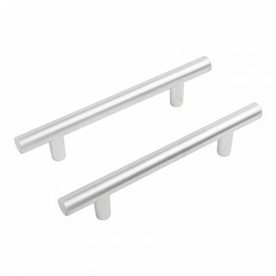 Ручка-скоба мебельная StahlBuro A8925-96, 2 шт, SC матовый хром купить в отделе магазина Экономстрой
