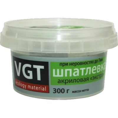Шпатлевка ВГТ Экстра по дереву бук 0,3 кг 10990 купить в отделе магазина Экономстрой
