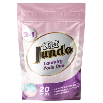 Капсулы для стирки белья Jundo, универсальный, "Laundry pods DUO", 20 шт купить в отделе магазина Экономстрой