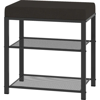 Банкетка "Торонто 13S" цвет каркаса графит, цвет сиденья серый, БТ13СГрС купить в отделе магазина Экономстрой