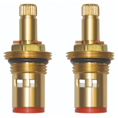 Кран букса 1/2&quot; керамическая, 24 шлицов, 2 шт