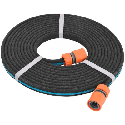 Микропористый резиновый "сочащийся" шланг с муфтой GL 9315RF, 15 м купить в отделе магазина Экономстрой