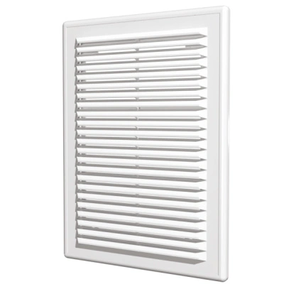 Решетка вентиляционная разъемная с сеткой белая 208х208 ERA купить в отделе магазина Экономстрой