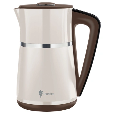 Чайник электрический Leonord LE- 1512, бежевый, 1,7 л купить в отделе магазина Экономстрой
