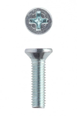 Винт Stinger с потайной головкой, оцинкованный, DIN 965, М3х16 (24 шт)