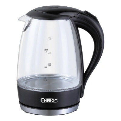 Чайник электрический Energy, стекло, 2200 Вт, 1,7 л