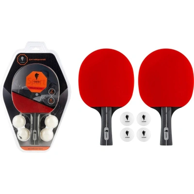 Набор для пинг-понга Leonord 2 ракетки, 4 мячика купить в отделе магазина Экономстрой