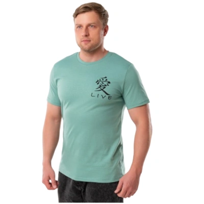 Футболка мужская 103ХГ3370П, изумруд, р. 58