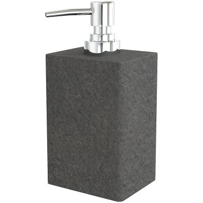 Дозатор для жидкого мыла Fora STONE, BLACK