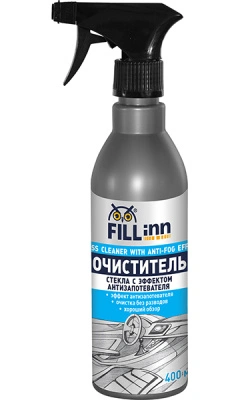 Очиститель стекол с эффектом антизапотевателя, 400 мл (спрей) FL048 071048 купить в отделе магазина Экономстрой