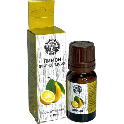 Эфирное масло Бацькина баня, "Лимон", 10 мл купить в отделе магазина Экономстрой