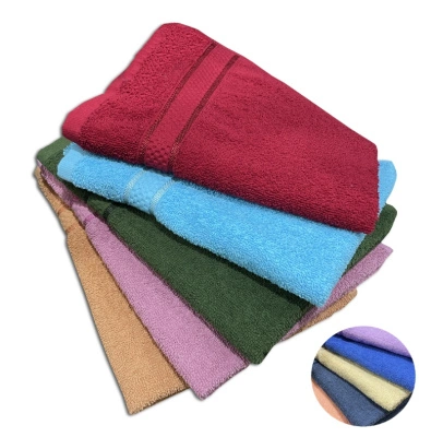 Полотенце гладкокрашеное 40х70 см, 100% хлопок, плотность 360 г/м, 1234 купить в отделе магазина Экономстрой