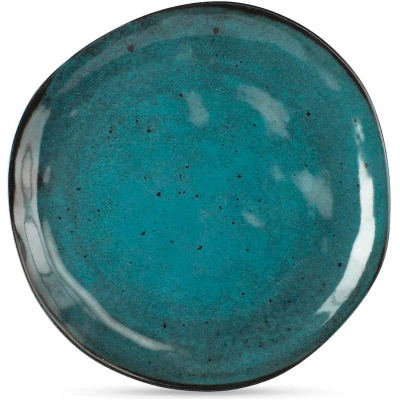 Тарелка десертная Stone, синий, 20 см
