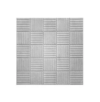 Плитка тротуарная 30х30х3 серая "Плетенка" купить в отделе магазина Экономстрой