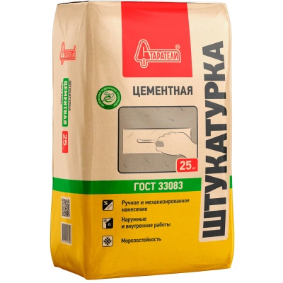Штукатурка цементная Старатели, 25 кг