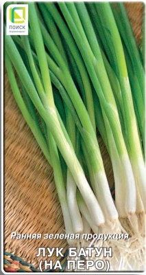 Семена Поиск Лук батун (на перо) Нежность, 0,1 гр.