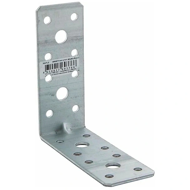 Уголок усиленный Rock RKPL9, 90х90х35х2 мм (арт. 405907) купить в отделе Уголки магазина Экономстрой