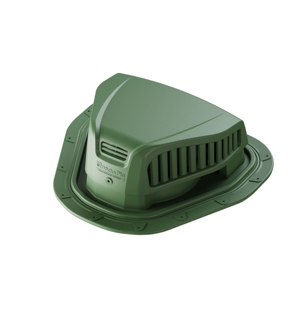 Аэратор точечный Docke PIE NEXT зеленый купить в отделе Комплектующие к гибкой черепице магазина Экономстрой