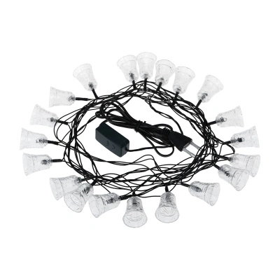 Гирлянда светодиодная Колокольчики, 20 LED, RGB, 2,8 метра купить в отделе магазина Экономстрой