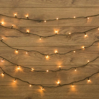 Гирлянда Твинкл Лайт, 4 м, темно-зеленый ПВХ, 25 LED, цвет теплый белый купить в отделе магазина Экономстрой