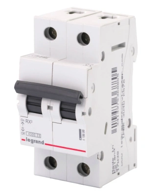 Автоматический выключатель Legrand RX3, 2P (25А; 4,5kA), 419699