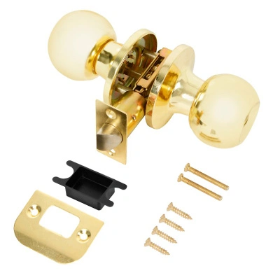 Ручка защелка Punto DK672/BL PB-BK (фик.) золото купить в отделе магазина Экономстрой