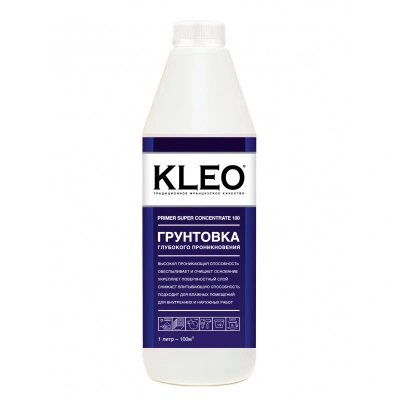 Грунт концентрат Kleo Primer Super Concentrate 100, 1 кг