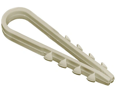 Дюбель хомут 19-25мм нейлон белый (упаковка 100шт) ИЭК купить в отделе магазина Экономстрой