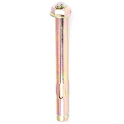 Анкерный болт оцинкованный с гайкой, сталь, 10х97 мм (2 шт) купить в отделе магазина Экономстрой