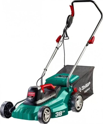 Сетевая газонокосилка Зубр ГСЦ-38-1700, 1,7 кВт купить в отделе магазина Экономстрой